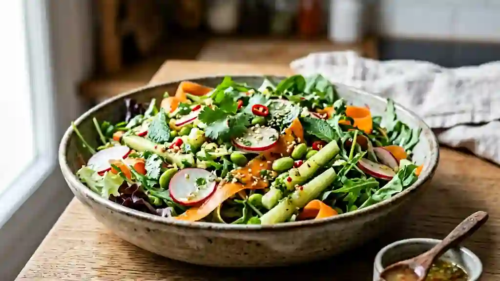 Vinaigrette Asiatique Acidulée aux Agrumes - Photo de présentation