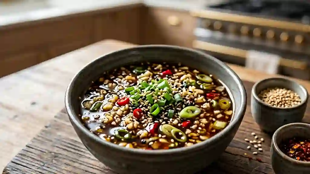 Sauce Fondue Chinoise Umami & Gingembre - Photo de présentation