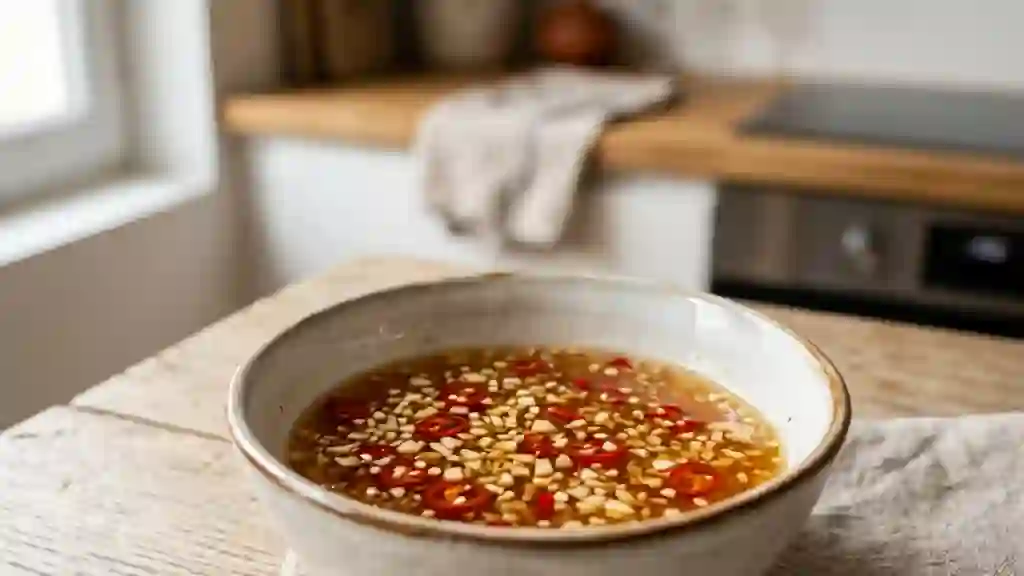 Sauce Nems au Nuoc Mâm et Citron Vert - Photo de présentation