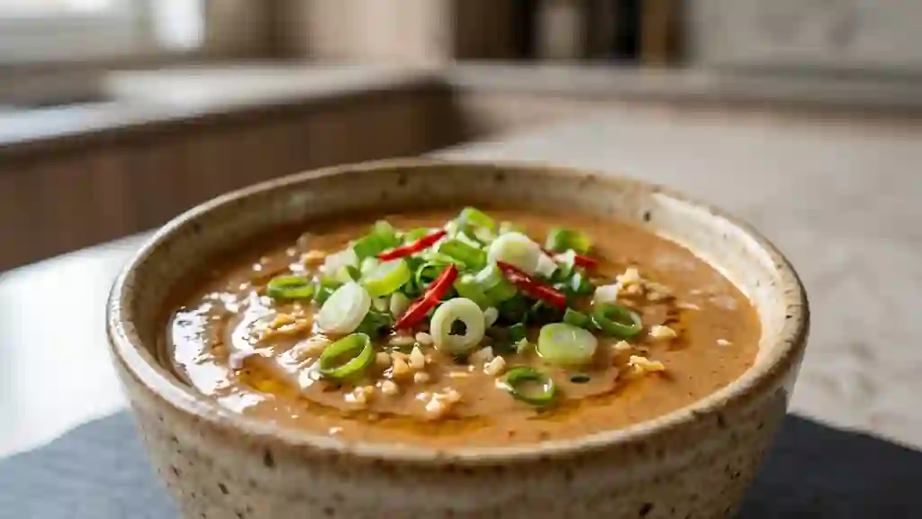 Sauces onctueuses et relevées pour fondue chinoise - Photo de présentation