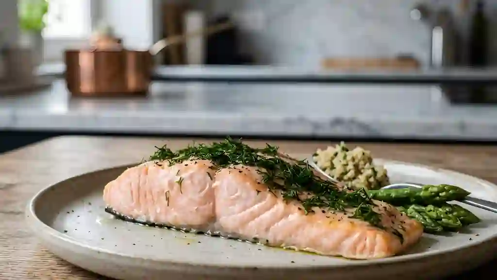 Saumon au citron et à l'aneth - Photo de présentation