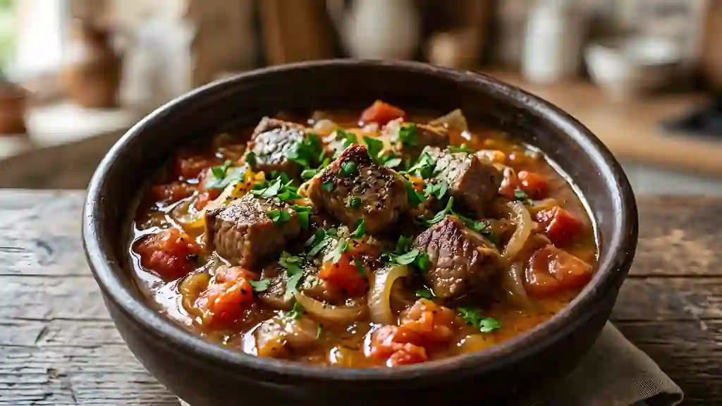 Sauté d'Agneau Fondant aux Tomates Fraîches - Photo de présentation