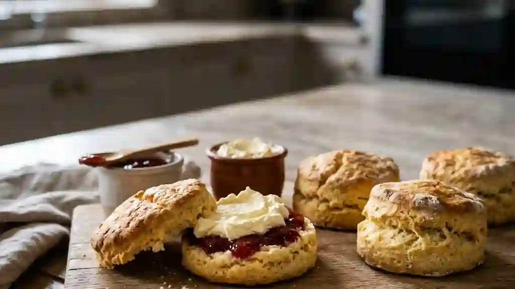 Scones Moelleux au Beurre Frais - Photo de présentation
