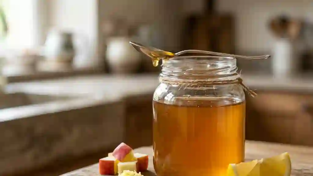 Sirop de Gingembre Intense et Pomme Acidulée - Photo de présentation