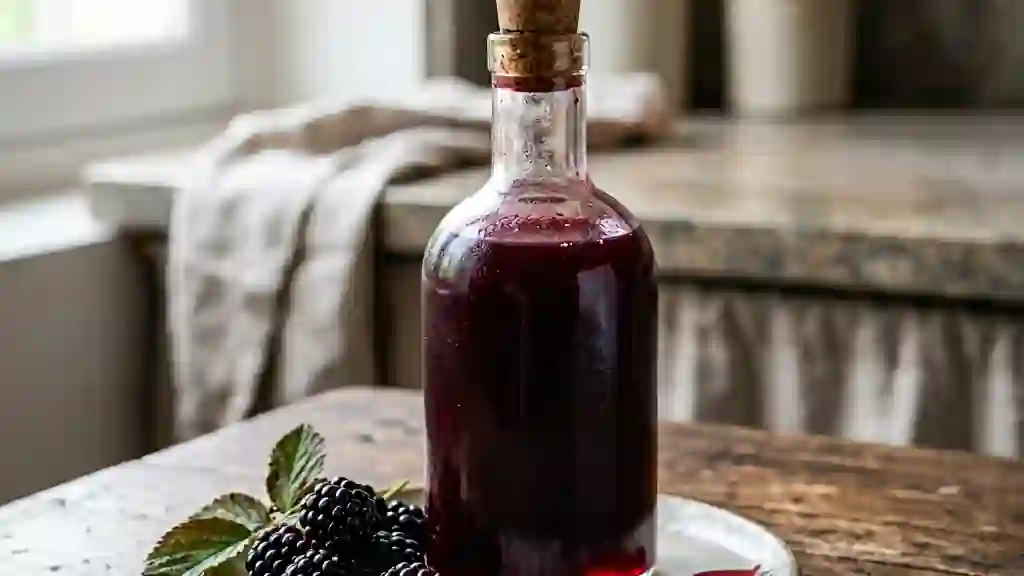 Sirop de mûre intense et velouté - Photo de présentation