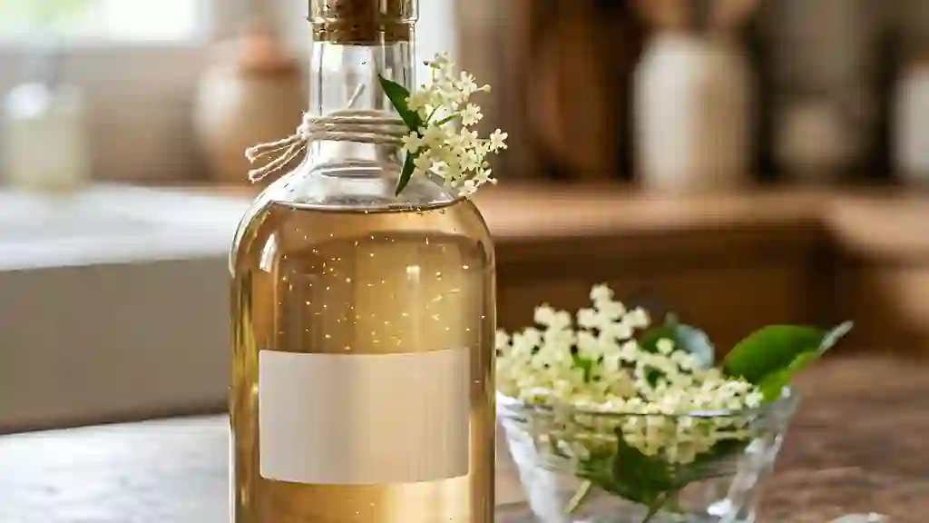 Sirop de Sureau Floral et Citronné - Photo de présentation