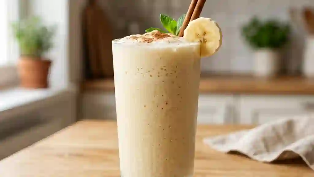 Licuado de Platano : Banane crémeuse et vanillée - Photo de présentation