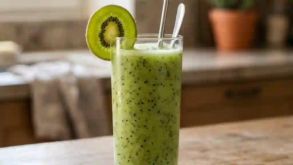 Smoothie Onctueux Kiwi et Miel - Photo de présentation