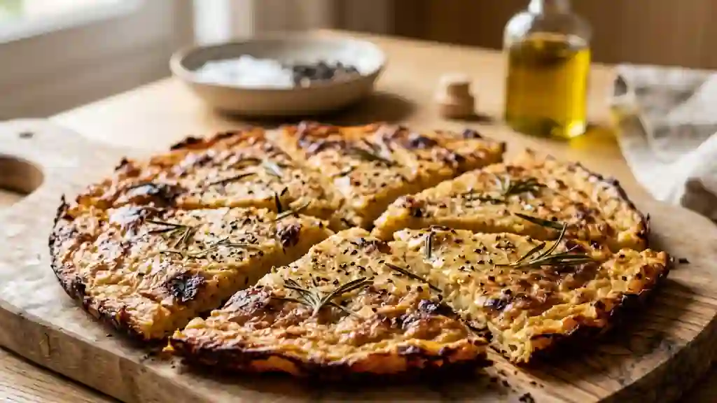 Socca niçoise : la galette dorée et fondante - Photo de présentation
