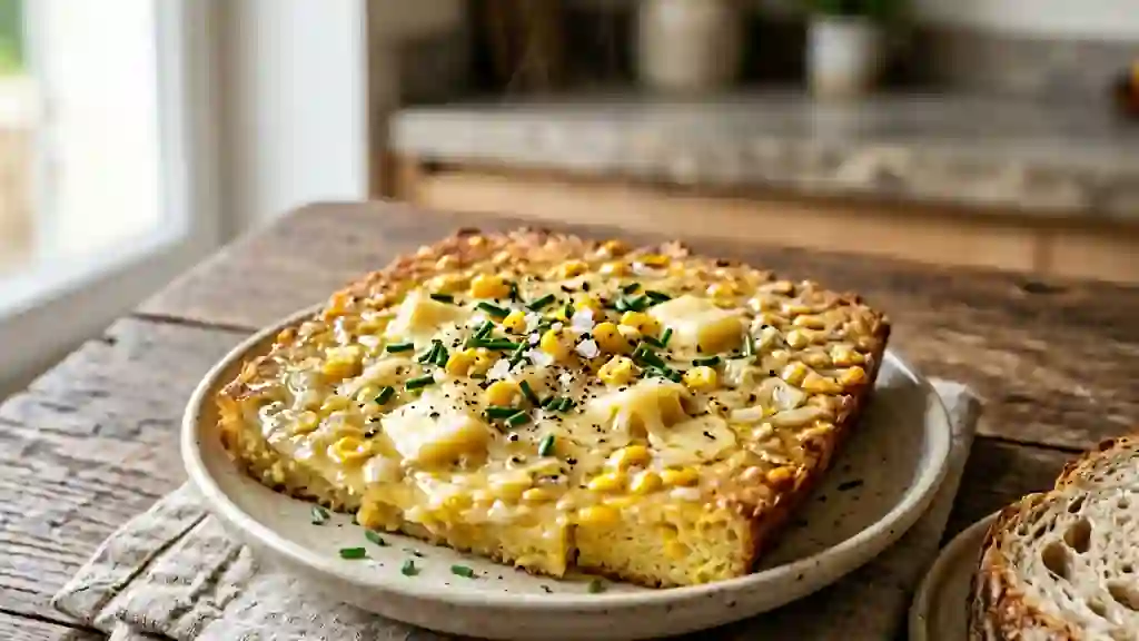 Sopa Paraguaya fondante au maïs - Photo de présentation