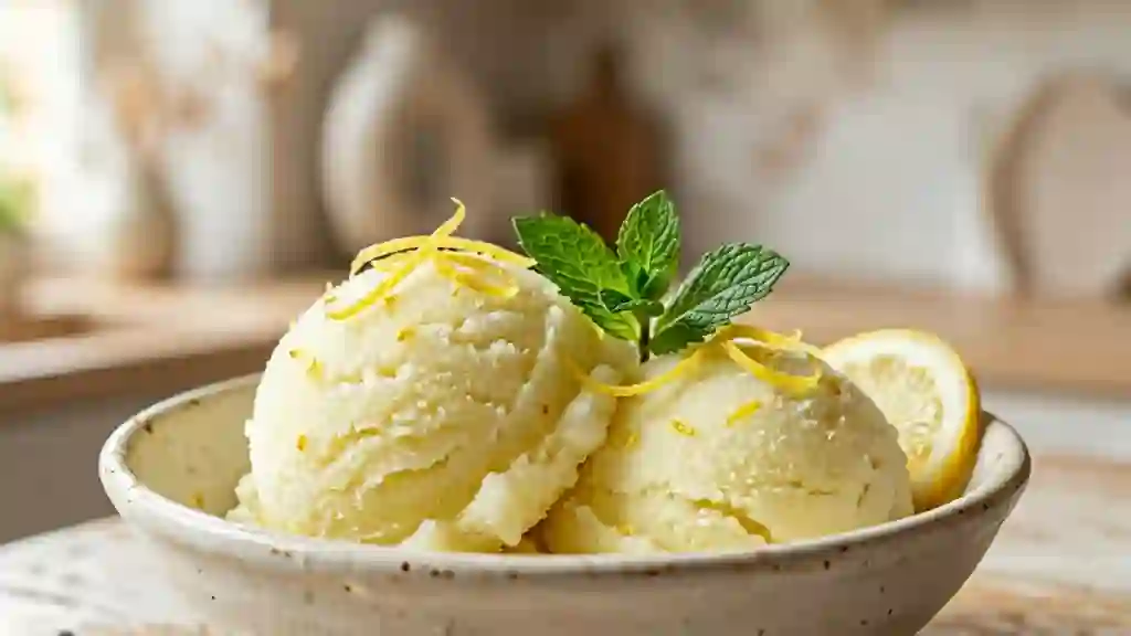 Sorbet Créponné Citron Ultra-Mousseux - Photo de présentation