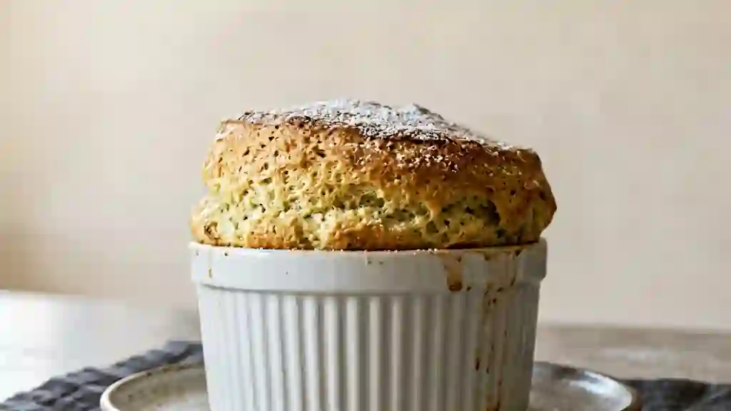 Soufflé Nuageux au Parfum de Chartreuse - Photo de présentation
