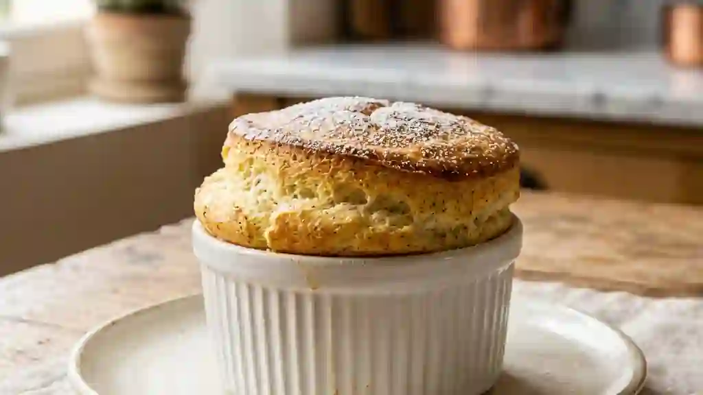 Soufflé Vanille : Nuage Aérien et Parfumé - Photo de présentation