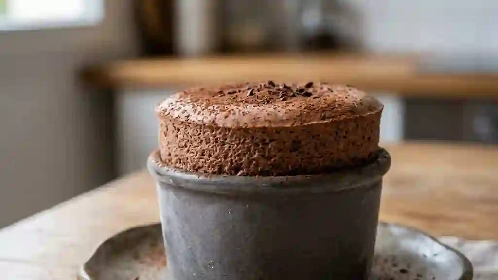 Soufflé glacé au cacao intense - Photo de présentation
