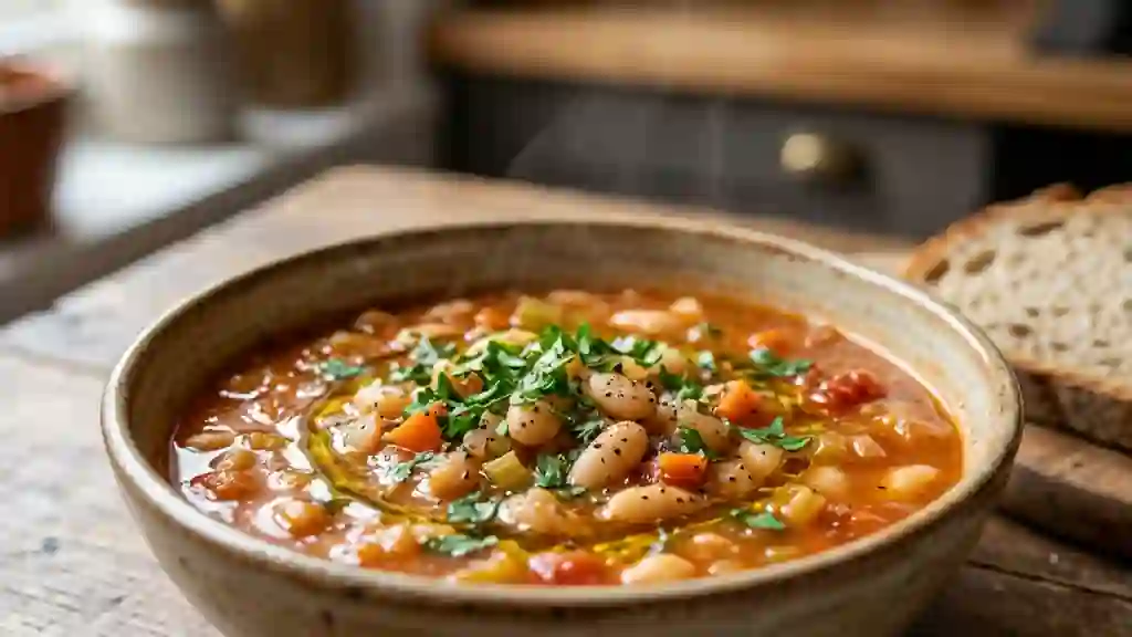 Fassoulatha : Velouté de Haricots à la Grecque - Photo de présentation