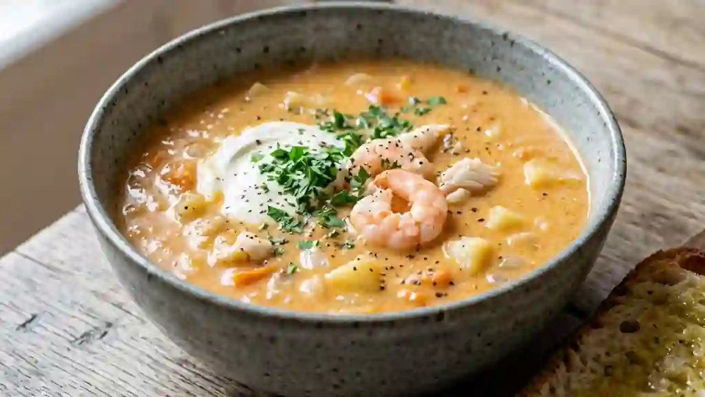 Velouté de la Mer à la Bretonne - Photo de présentation