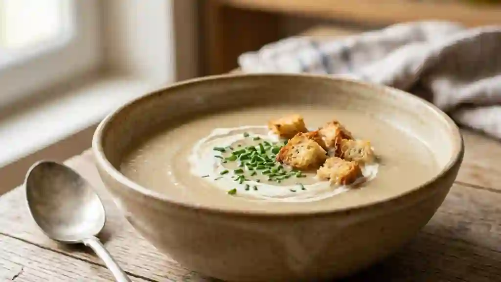Velouté d'endives soyeux et fondant - Photo de présentation