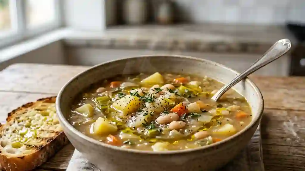 Soupe du berger réconfortante et fondante - Photo de présentation