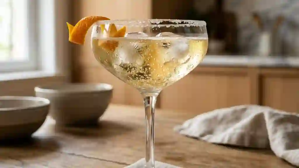 Soupe au Champagne Fraîche et Acidulée - Photo de présentation