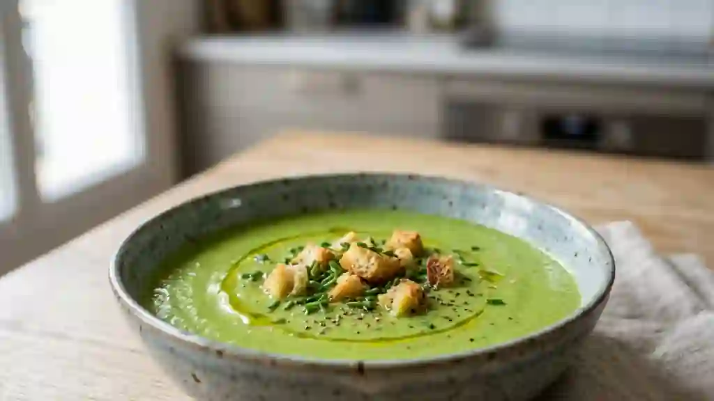 Velouté de salade onctueux - Photo de présentation
