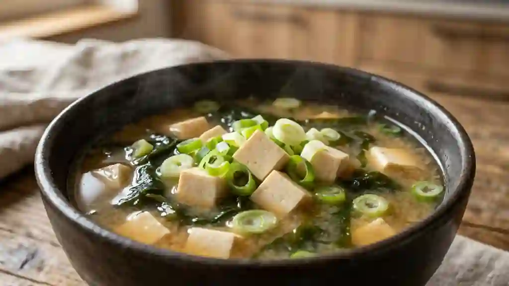 Soupe Miso Shiru Authentique - Photo de présentation