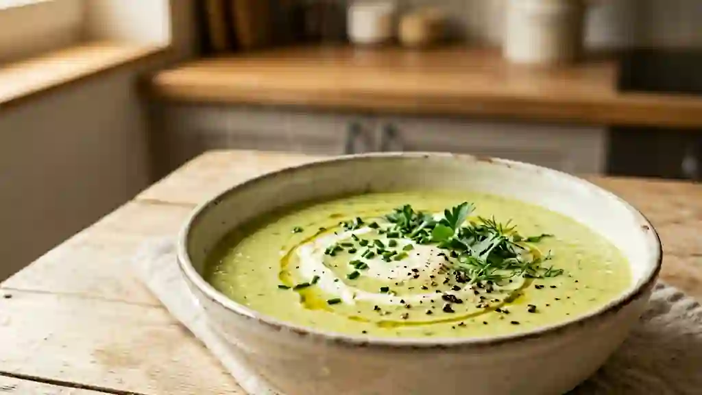 Velouté de Courgette au Boursin Soyeux - Photo de présentation