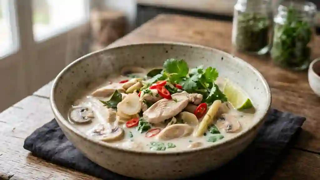 Tom Ka Gai onctueuse à la citronnelle - Photo de présentation