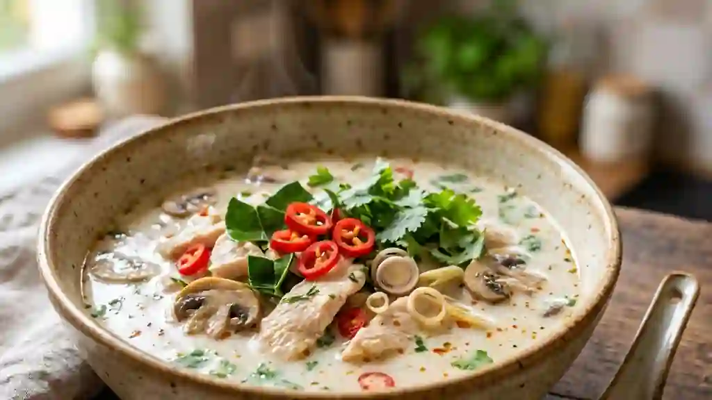 Tom Kha Kai Onctueuse et Parfumée - Photo de présentation