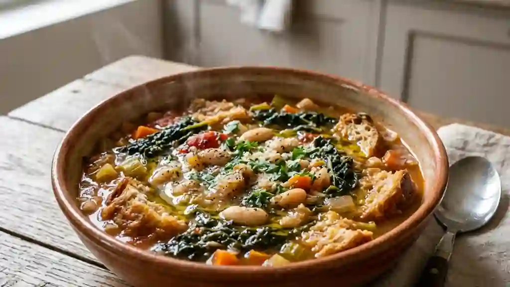 Ribollita Toscane Fondante et Rustique - Photo de présentation