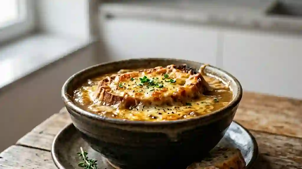 Soupe de Bâle onctueuse à la farine torréfiée - Photo de présentation