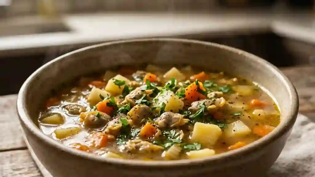 Soupe aux gouganes fondante et rustique - Photo de présentation