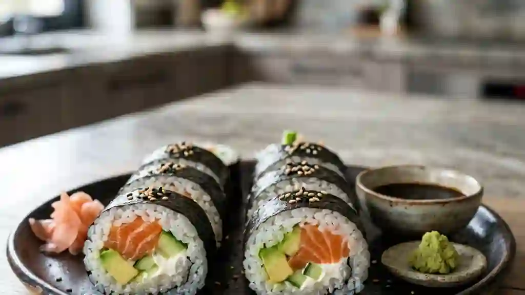 Makis Fondants Saumon et Cream Cheese - Photo de présentation