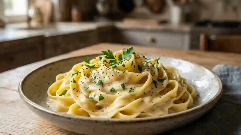Tagliatelles Fondantes au Maredsous - Photo de présentation