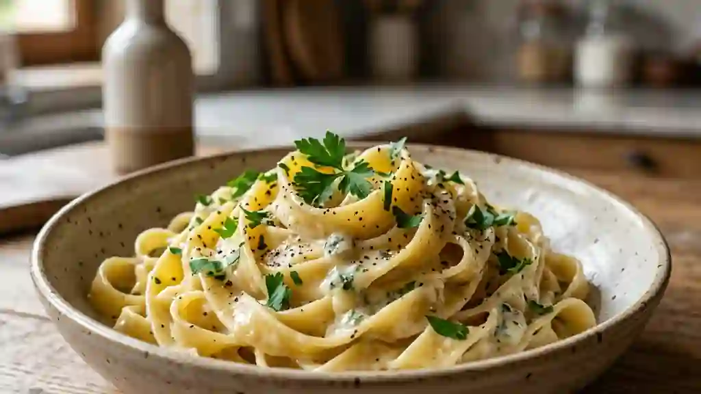 Tagliatelles au Gorgonzola : Onctuosité Italienne - Photo de présentation