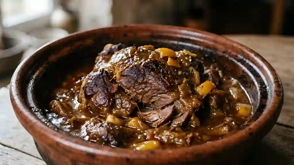 Tanjia d'agneau fondante au citron confit - Photo de présentation