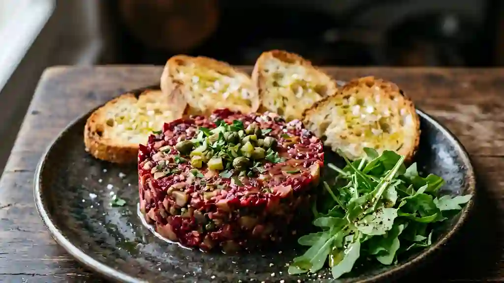 Tartare de betterave acidulé - Photo de présentation