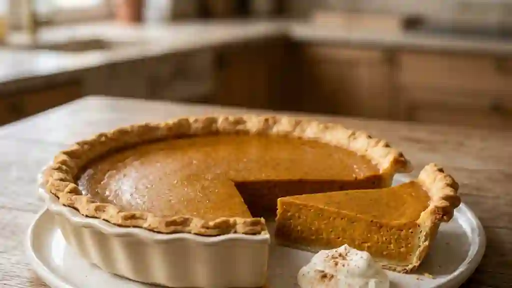 Tarte au potiron onctueuse et épicée - Photo de présentation
