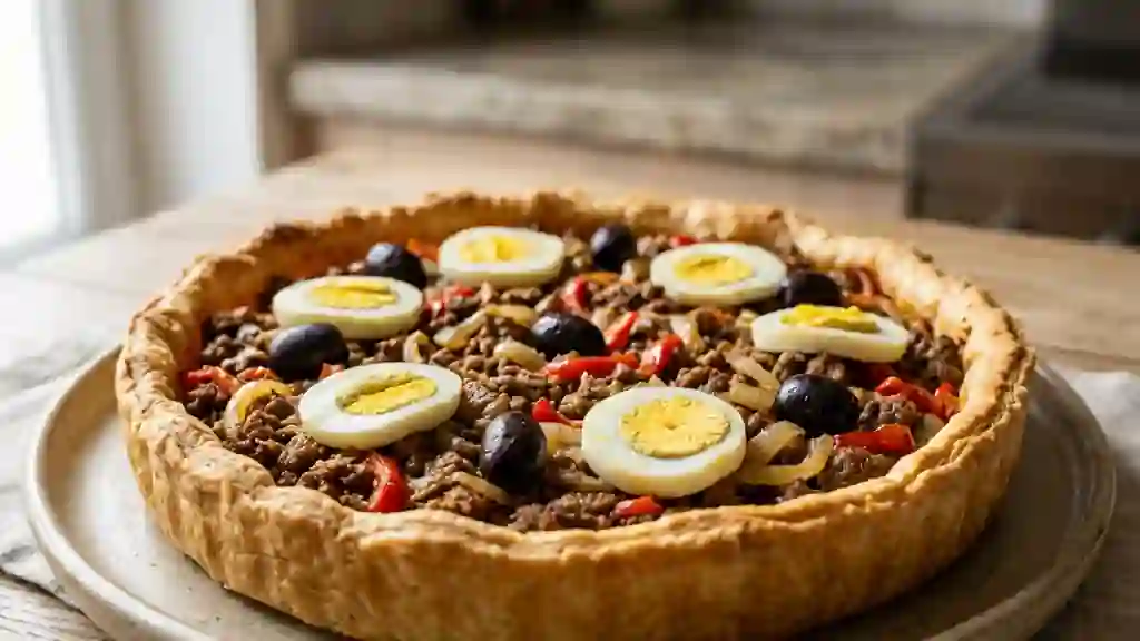 Tarta Argentina Fondante au Bœuf - Photo de présentation