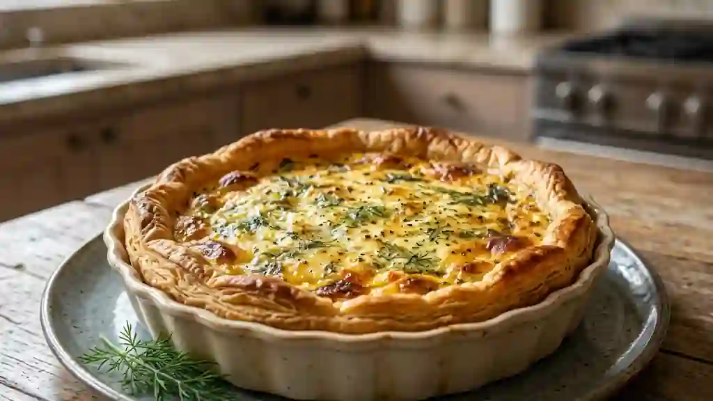 Tarte Arménienne Onctueuse à l'Aneth - Photo de présentation