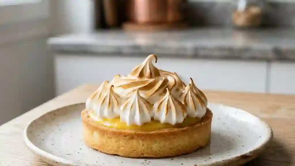 Tarte au citron meringuée : l'équilibre acidulé - Photo de présentation