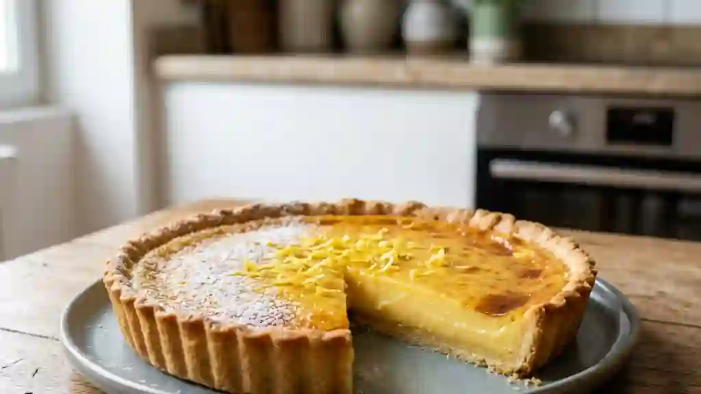 Tarte au Citron Fondante et Acidulée - Photo de présentation