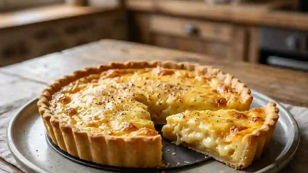 Tarte au Fromage Coulante et Muscade - Photo de présentation