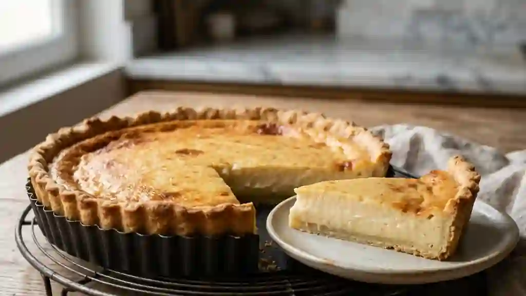 Tarte au libouli onctueuse et vanillée - Photo de présentation