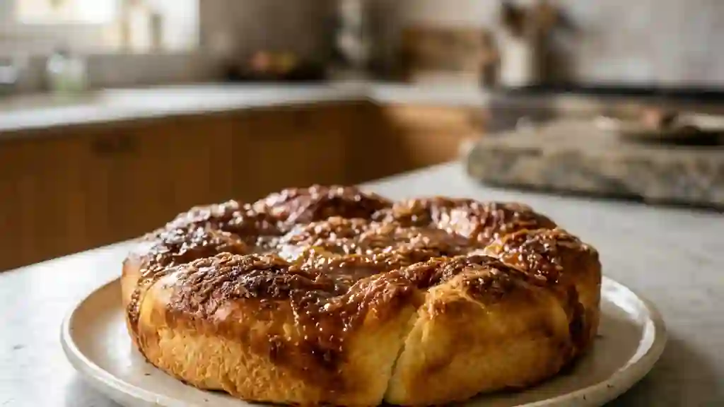 Tarte au sucre du Nord : brioche fondante - Photo de présentation