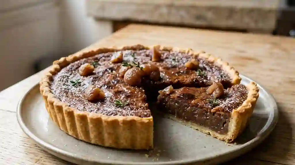 Tarte Fondante aux Marrons et Vanille - Photo de présentation