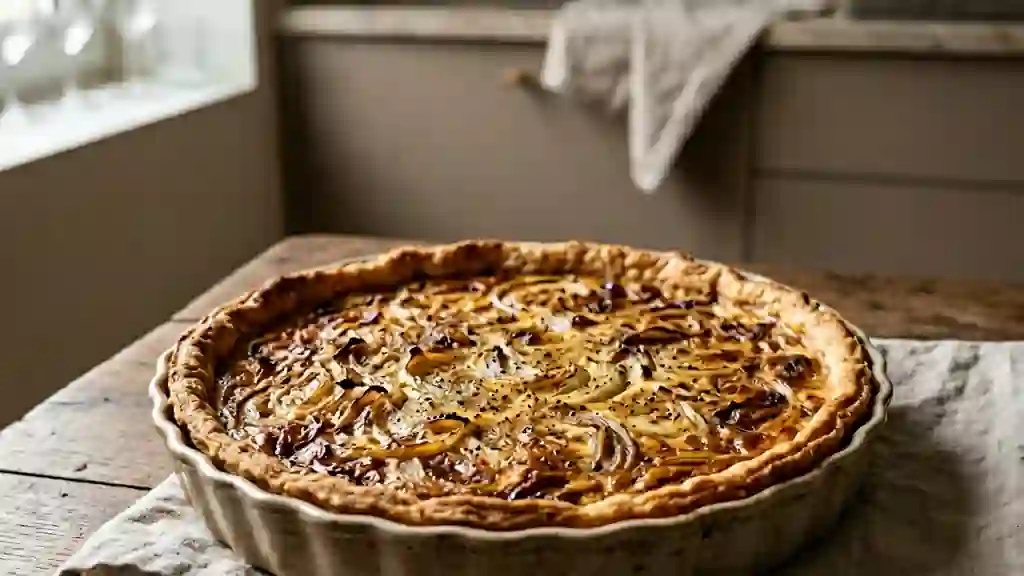 Tarte aux oignons à la Schaffhousoise fondante - Photo de présentation