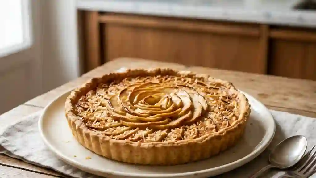 Tarte Pommes Coco au Cœur Onctueux - Photo de présentation