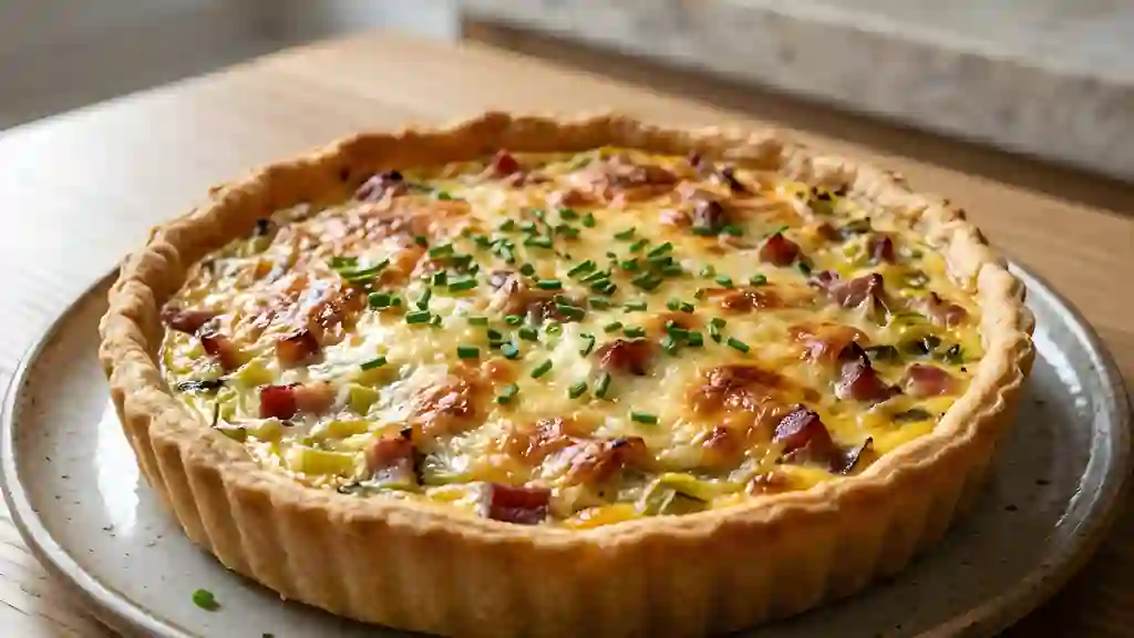 Tarte Bruxelloise Fondante et Fumée - Photo de présentation