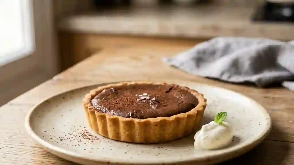 Tarte Capri au Chocolat Fondant - Photo de présentation