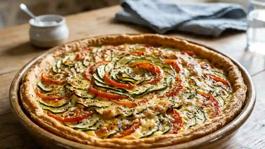 Tarte Cigale Fondante aux Légumes du Sud - Photo de présentation